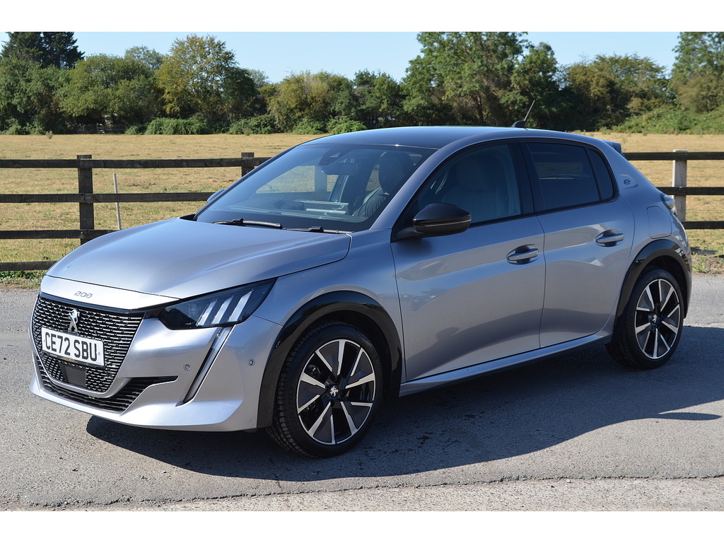 Peugeot e-208 Gt Grey #4