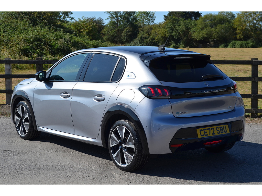 Peugeot e-208 Gt Grey #6