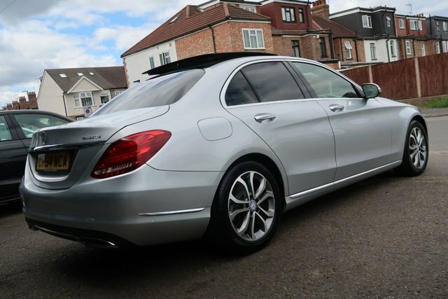 Mercedes-Benz C Class 2014 2.1 C220d Sport Premium Saloon G Silver #3