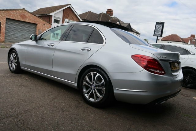 Mercedes-Benz C Class 2014 2.1 C220d Sport Premium Saloon G Silver #6