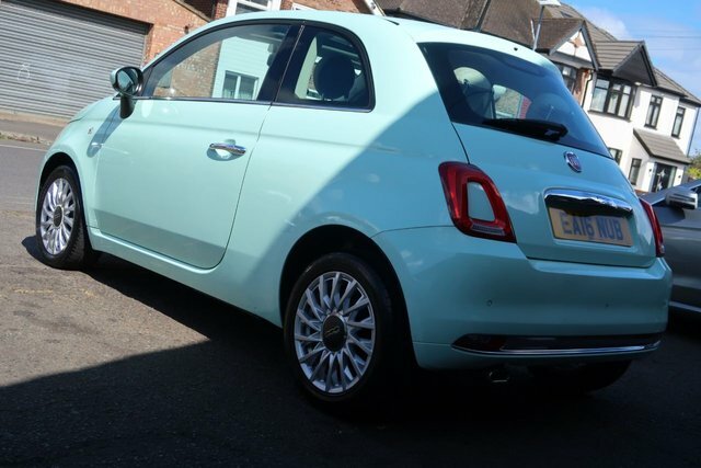 Fiat 500 2016 1.2 Lounge Hatchback Dualogic Euro Green #6
