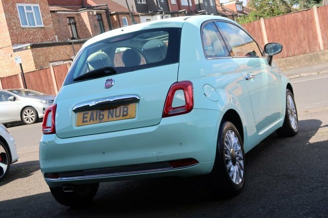 Fiat 500 2016 1.2 Lounge Hatchback Dualogic Euro Green #4