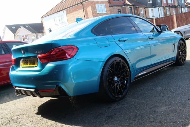 BMW 4 Series Gran Coupe 2018 2.0 420I M Sport Hatchback Eu Blue #3