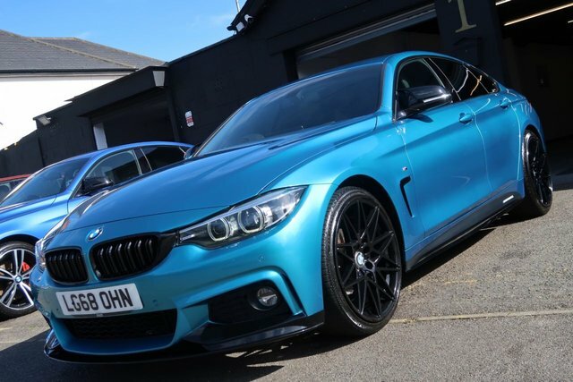 BMW 4 Series Gran Coupe 430D Xdrive M Sport Professional Media Blue #7