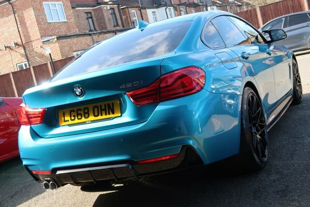BMW 4 Series Gran Coupe 2018 2.0 420I M Sport Hatchback Eu Blue #4