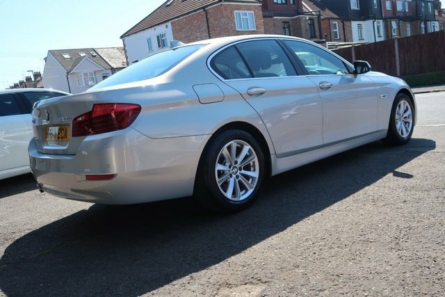 BMW 5 Series 2014 2.0 520I Se Saloon Euro 6 S Silver #3