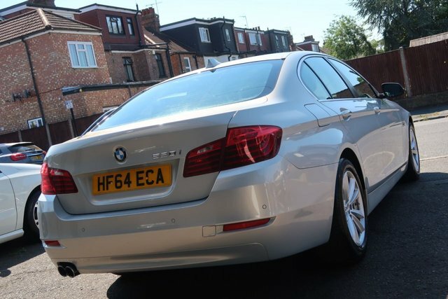 BMW 5 Series 2014 2.0 520I Se Saloon Euro 6 S Silver #4