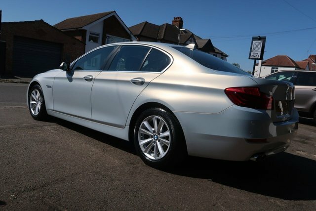 BMW 5 Series 2014 2.0 520I Se Saloon Euro 6 S Silver #6
