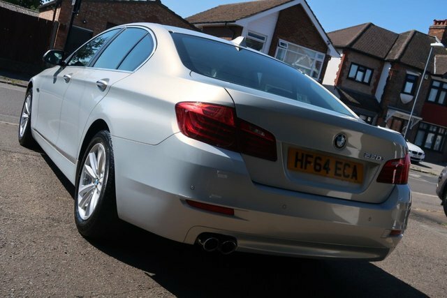 BMW 5 Series 2014 2.0 520I Se Saloon Euro 6 S Silver #5