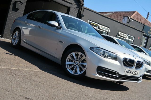 BMW 5 Series 2014 2.0 520I Se Saloon Euro 6 S Silver #2