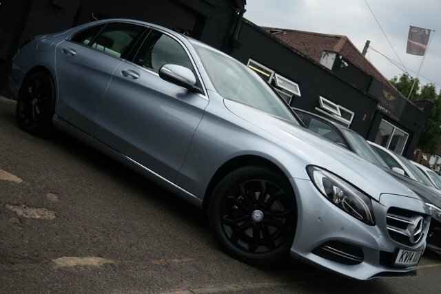 Mercedes-Benz C Class 2014 2.1 C220 Bluetec Sport Saloon G-tr KV14XDG Silver #2