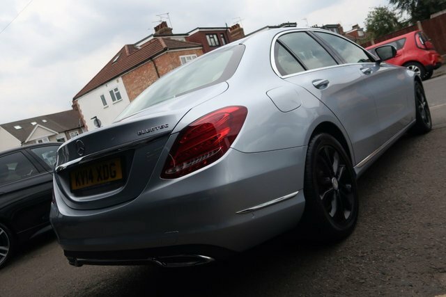 Mercedes-Benz C Class 2014 2.1 C220 Bluetec Sport Saloon G-tr KV14XDG Silver #4