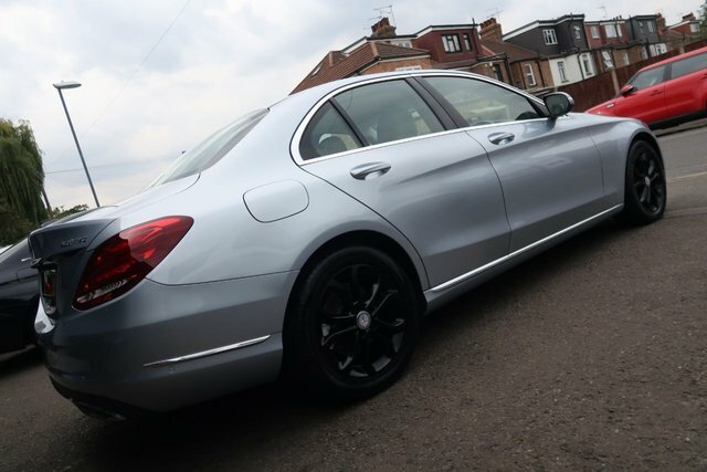 Mercedes-Benz C Class 2014 2.1 C220 Bluetec Sport Saloon G-tr KV14XDG Silver #3