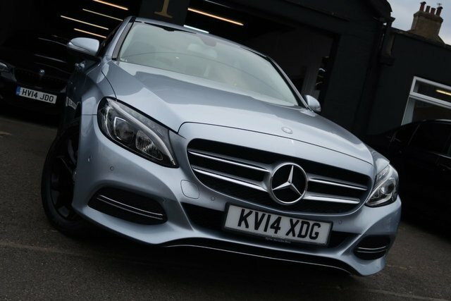 Mercedes-Benz C Class 2014 2.1 C220 Bluetec Sport Saloon G-tr Silver