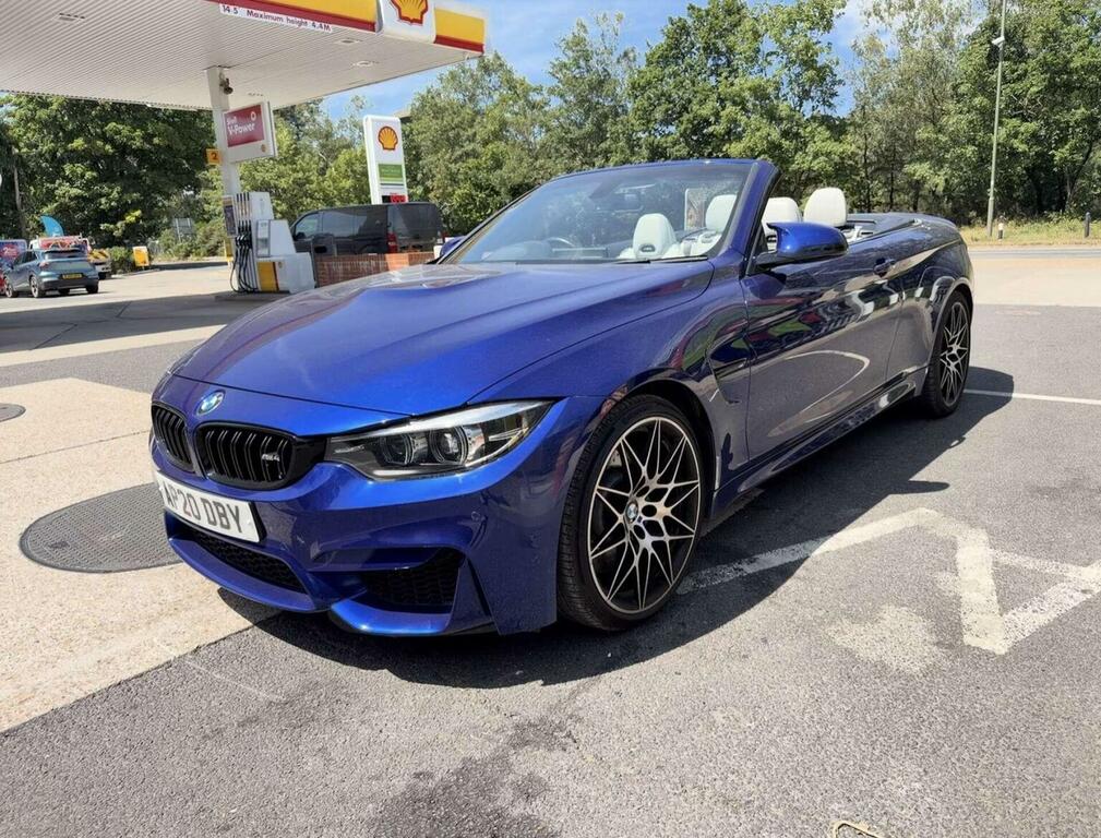 BMW M4 3.0 Biturbo Gpf Competition Dct Euro 6 Ss Blue #3