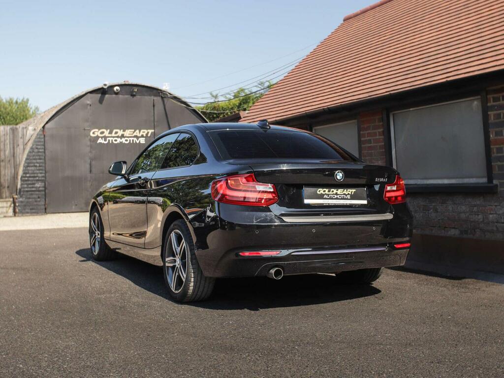 BMW 2 Series 1.5 218I Sport Euro 6 Ss Black #2