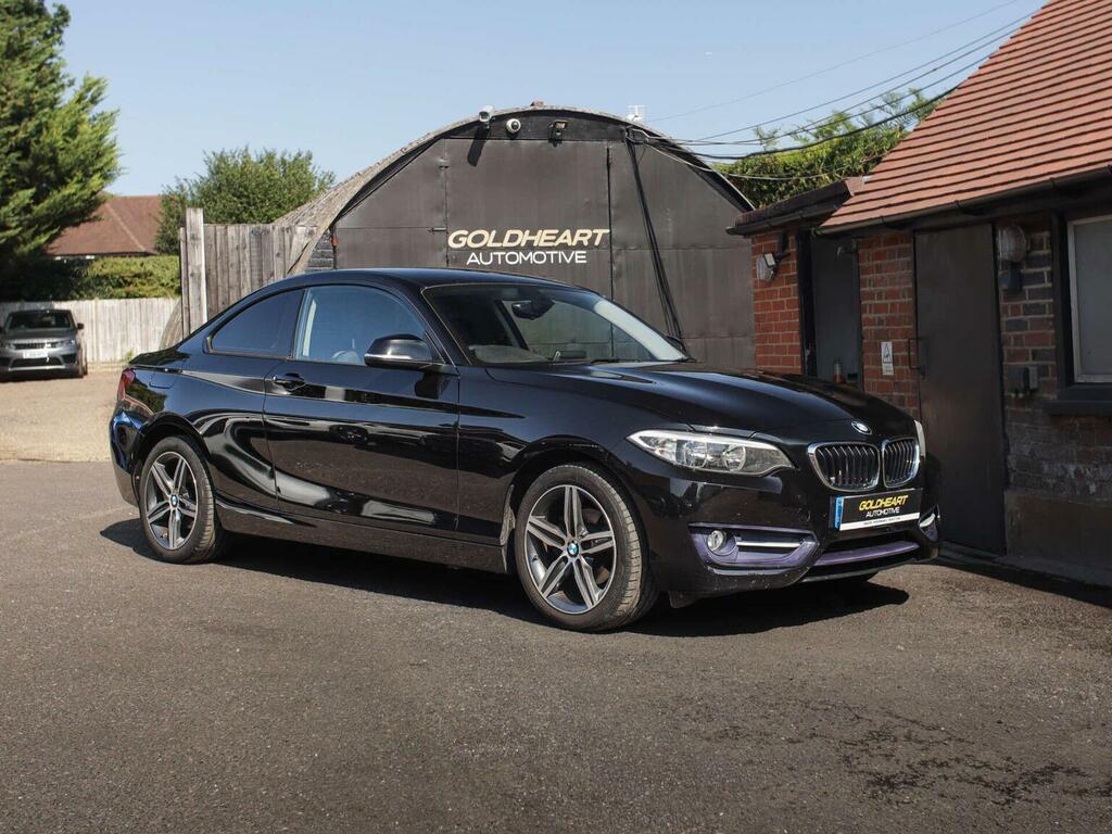 BMW 2 Series 1.5 218I Sport Euro 6 Ss Black #4