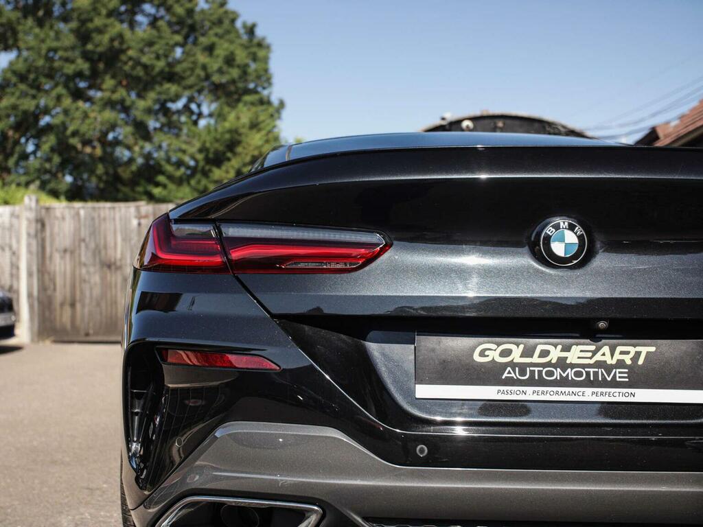 BMW 8 Series M850i Xdrive Black #13