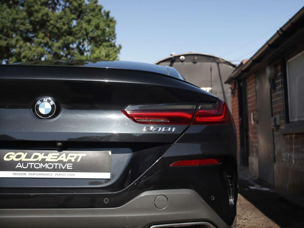 BMW 8 Series M850i Xdrive Black #15