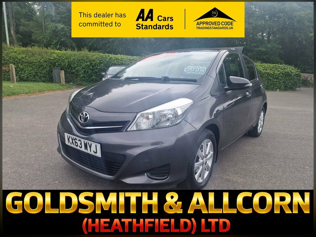 Toyota Yaris 1.33 Dual Vvt-i Tr Hatchback Eur Grey