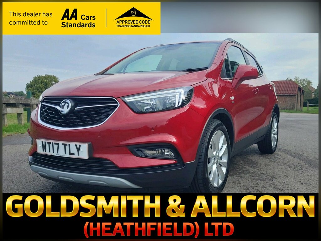 Vauxhall Mokka X 1.4 Turbo Elite Edition Red