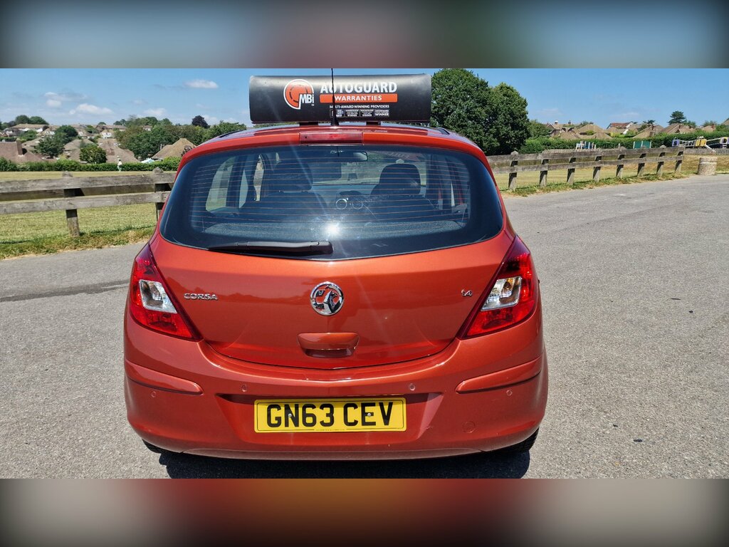 Vauxhall Corsa 1.4 16V Se Hatchback Euro 5 100 P Red #5