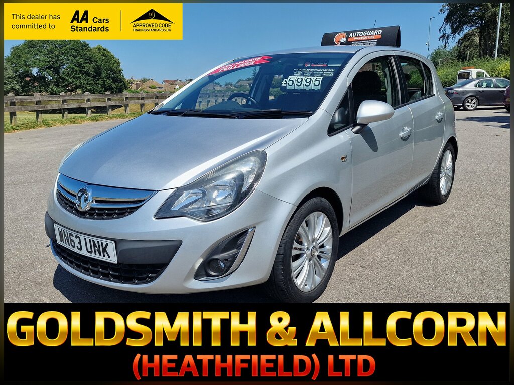Vauxhall Corsa Hatchback Grey #1