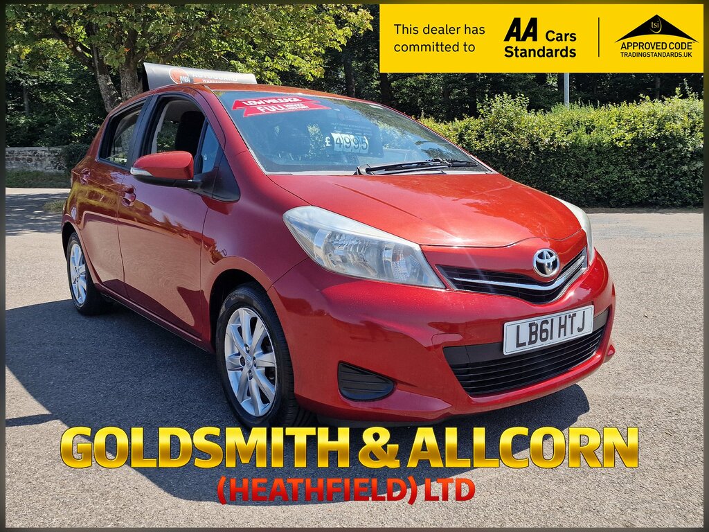 Toyota Yaris 1.33 Dual Vvt-i Tr Hatchback Eur Red