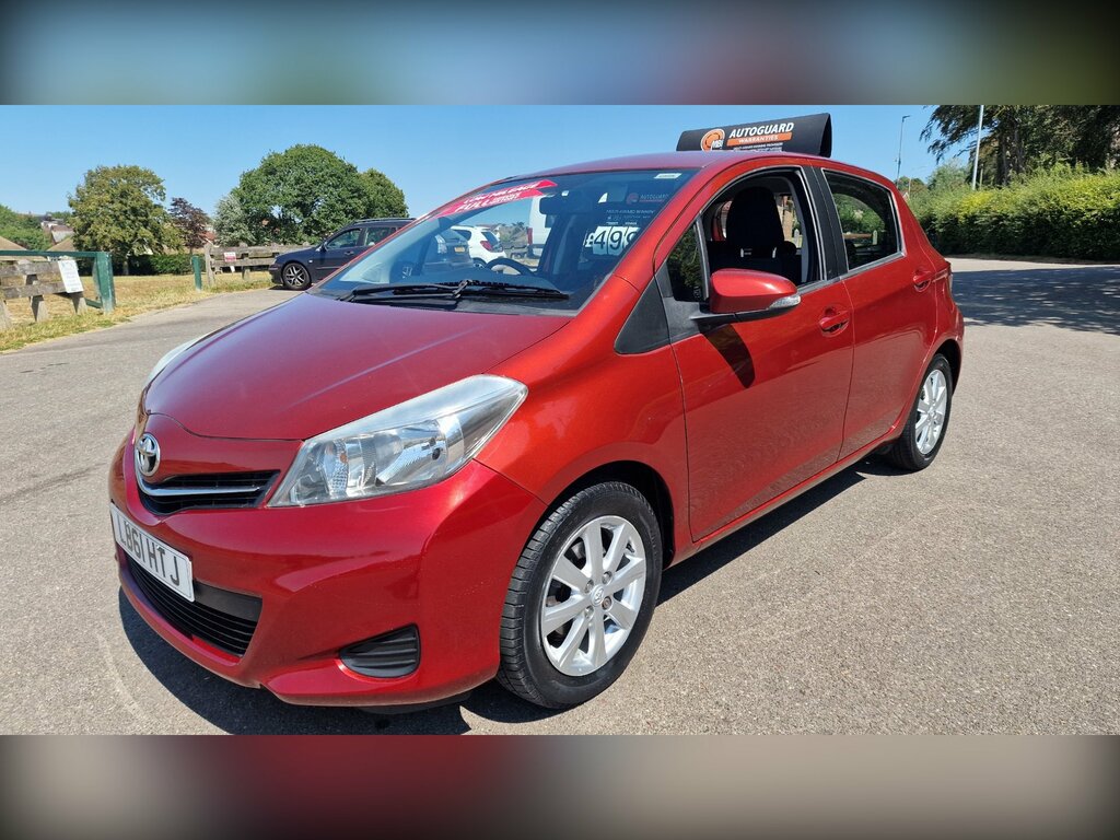 Toyota Yaris 1.33 Dual Vvt-i Tr Hatchback Eur Red #3