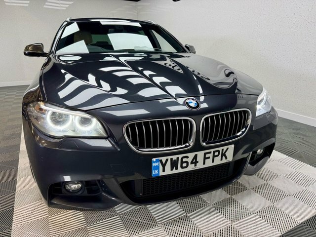 BMW 5 Series 2.0 520D M Sport Touring Euro 6 Ss 20 Black #21