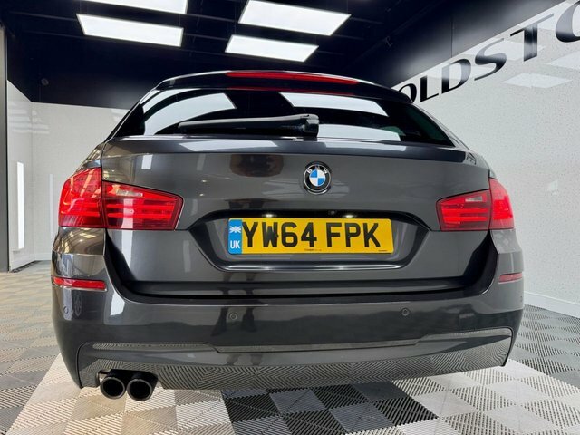 BMW 5 Series 2.0 520D M Sport Touring Euro 6 Ss 20 Black #17