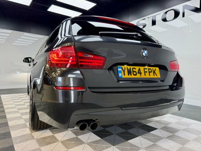 BMW 5 Series 2.0 520D M Sport Touring Euro 6 Ss 20 Black #42