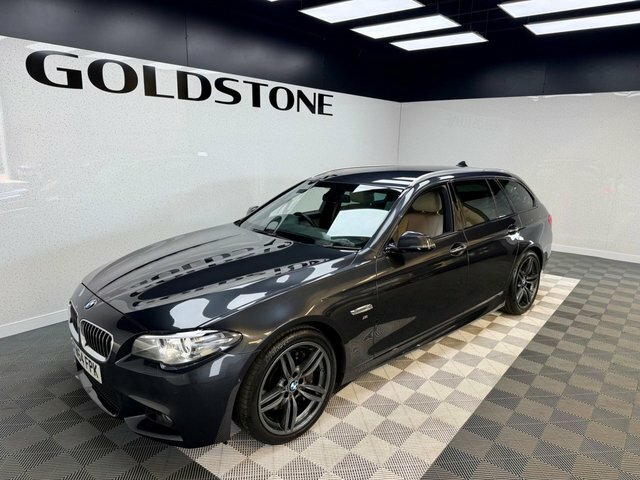 BMW 5 Series 2.0 520D M Sport Touring Euro 6 Ss 20 Black #16