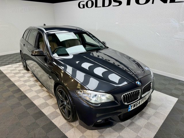 BMW 5 Series 2.0 520D M Sport Touring Euro 6 Ss 20 Black #8