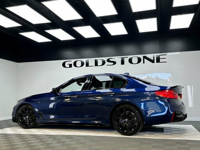 BMW 5 Series 2.0 520D M Sport Saloon Xdrive Eur Blue #2
