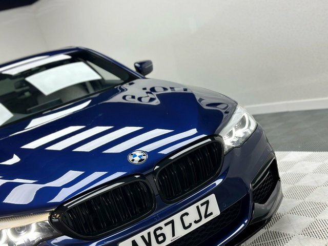 BMW 5 Series 2.0 520D M Sport Saloon Xdrive Eur Blue #6