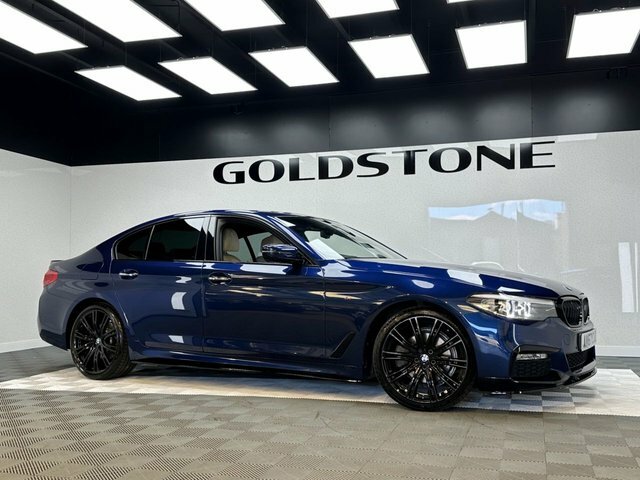 BMW 5 Series 2.0 520D M Sport Saloon Xdrive Eur Blue