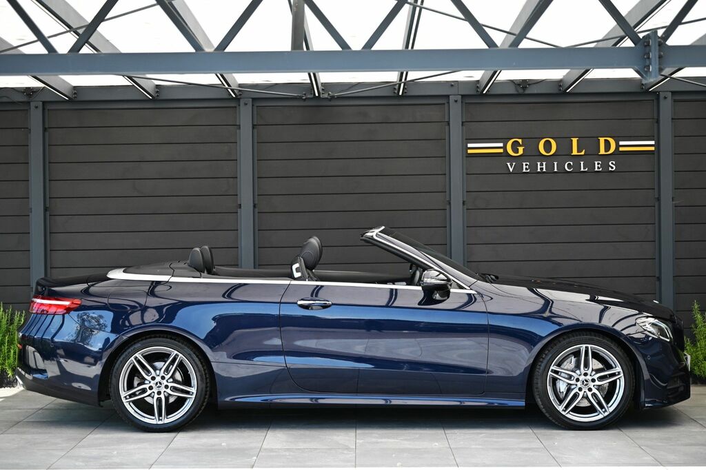 Mercedes-Benz E Class 2.0 E220d Amg Line Premium Cabriolet Blue #6