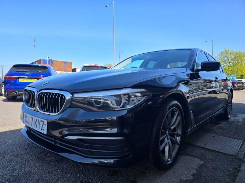 BMW 5 Series 2.0 520D Se Euro 6 Ss - 2017 17 KJ17KYZ Black #2