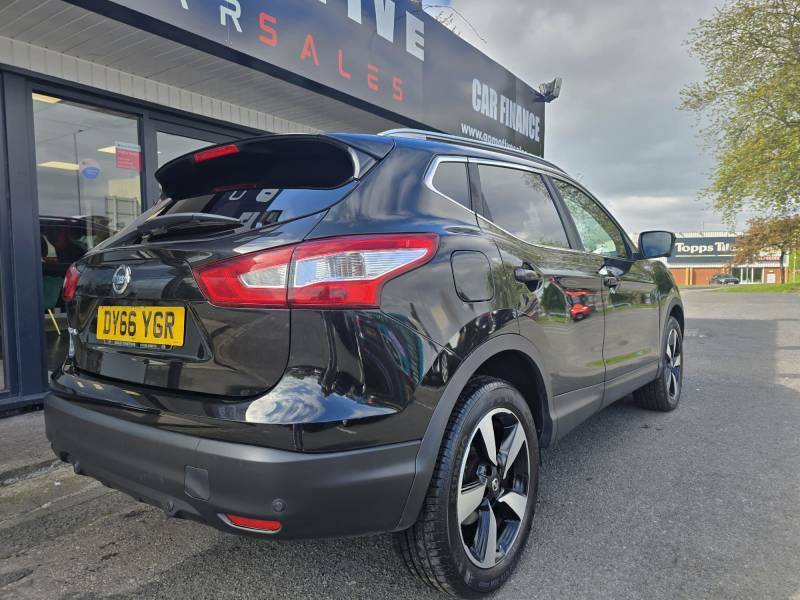 Nissan Qashqai 1.5 Dci N-connecta 2Wd Euro 6 Ss - 2016 66 DY66YGR Black #4