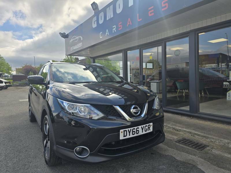 Nissan Qashqai 1.5 Dci N-connecta 2Wd Euro 6 Ss - 2016 66 DY66YGR Black