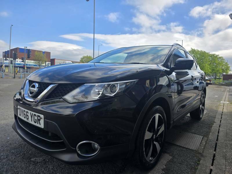 Nissan Qashqai 1.5 Dci N-connecta 2Wd Euro 6 Ss - 2016 66 DY66YGR Black #3