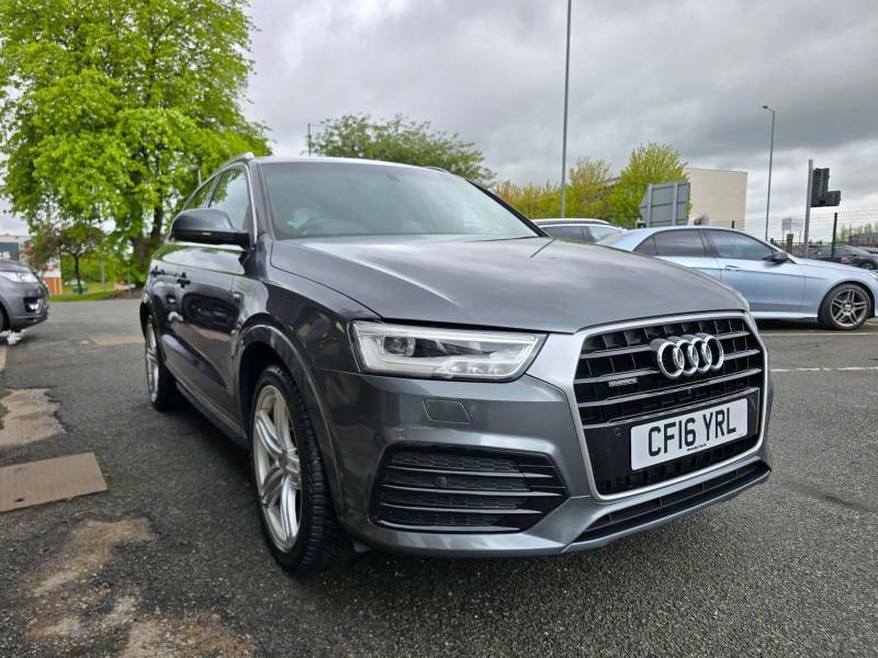 Audi Q3 2.0 Tdi S Line Plus Quattro Euro 6 Ss - 201 CF16YRL Grey #2