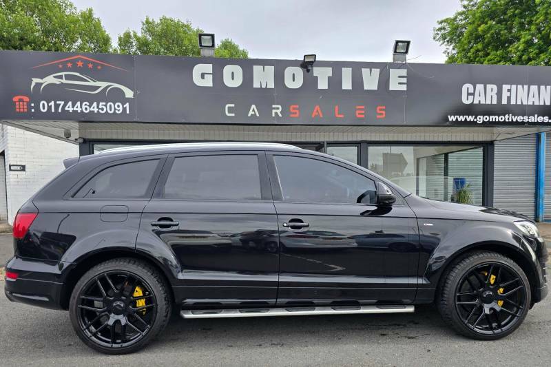 Audi Q7 3.0 Tdi V6 S Line Sport Edition Tiptronic Quattro DG64WFD Black #2