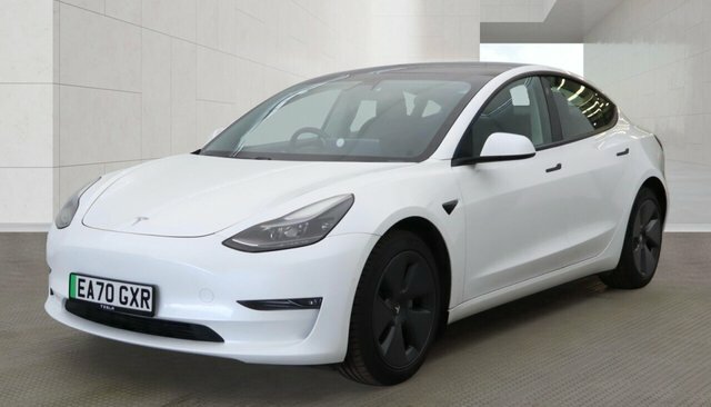 Tesla Model 3 Dual Motor Long Range Saloon 4 White #2
