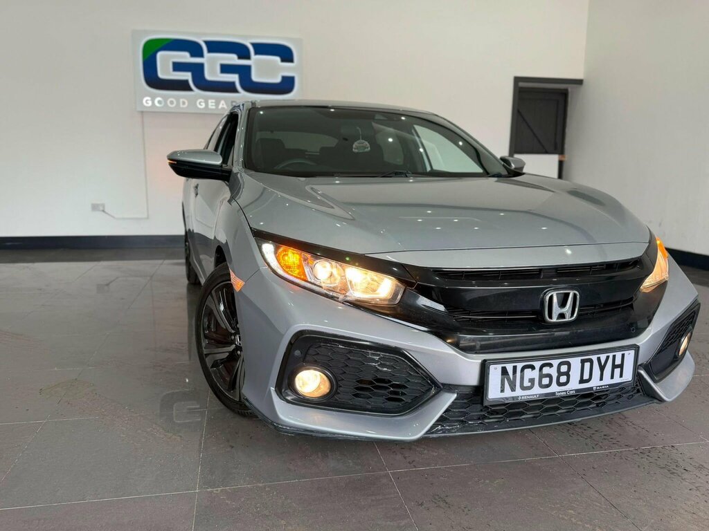 Honda Civic 1.0 Vtec Turbo Sr Euro 6 Ss Silver