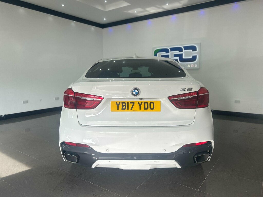 BMW X6 Xdrive30d M Sport White #13