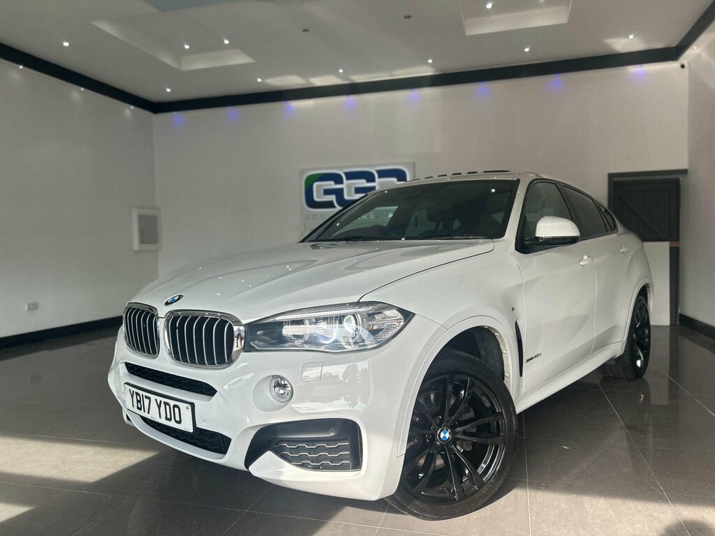 BMW X6 3.0 40D M Sport Xdrive Euro 6 Ss White