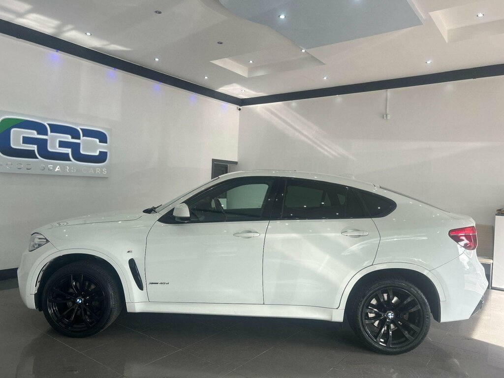 BMW X6 Xdrive30d M Sport White #12