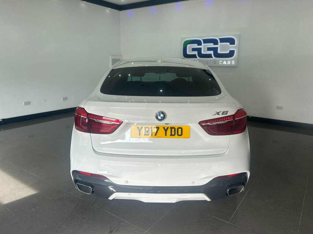 BMW X6 3.0 40D M Sport Xdrive Euro 6 Ss White #3